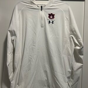 Under Armour White Sweatshirt with Logo